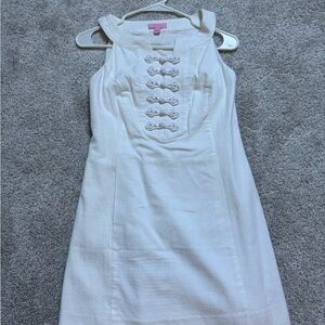 Lilly Pulitzer White Sleeveless Dress
